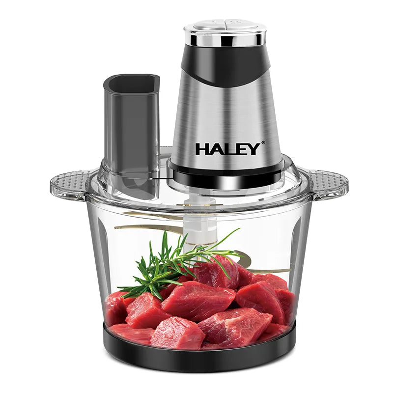Tocător de Alimente HALEY HY-1243, 1200W, 6 Funcții, Lamă Inox cu 6 Foi, Capacitate 3.5L